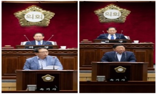 강서구의회 구의원들 난타전 방불