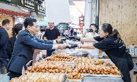 진교훈 강서구청장, 추석 맞아 전통시장 6곳 찾아 현장 소통